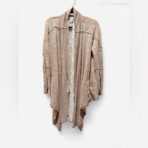 Free People In the Loop two tone oatmeal cardigan